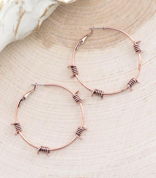 Western Barbed Wire Hoops