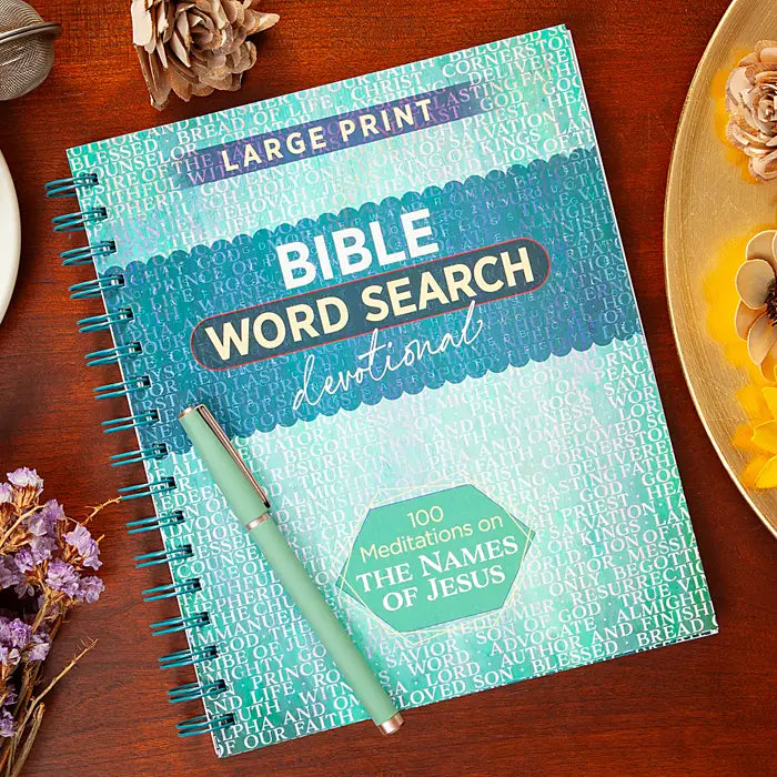 100 Mediations on the Names of Jesus Word Search Devotional