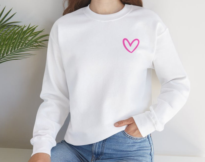 Covered in His Love 1 Peter 4:8 Sweatshirt