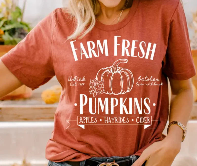 Farm Fresh Pumpkins T-Shirt