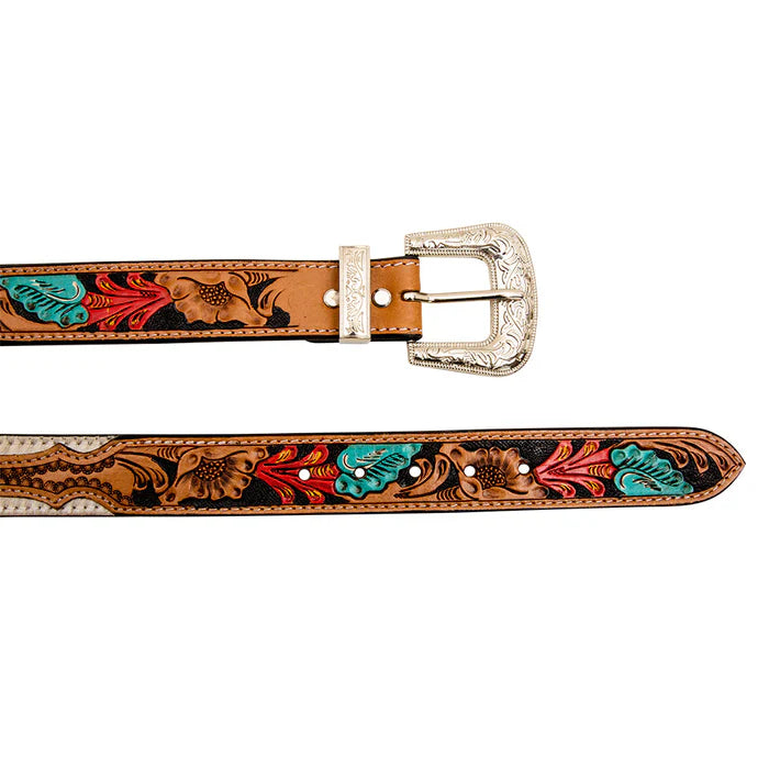 Manqueto Hand-Tooled Leather Belts