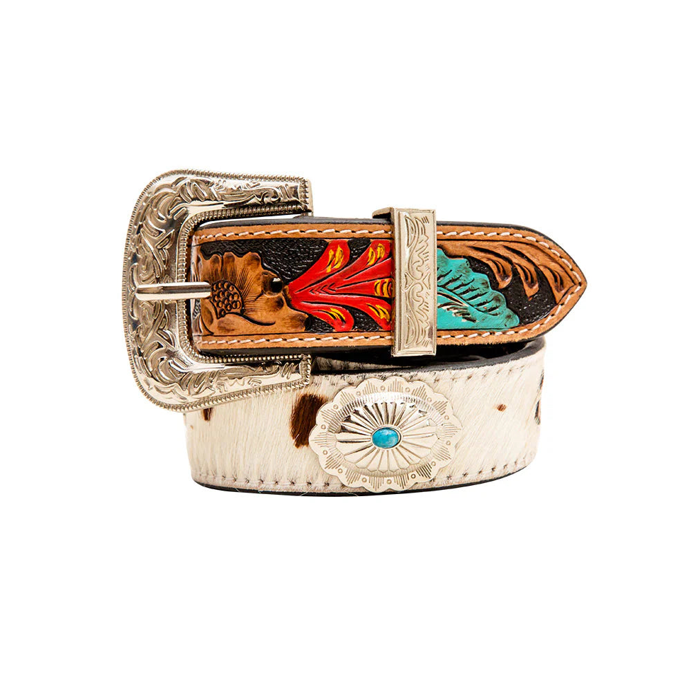 Manqueto Hand-Tooled Leather Belts