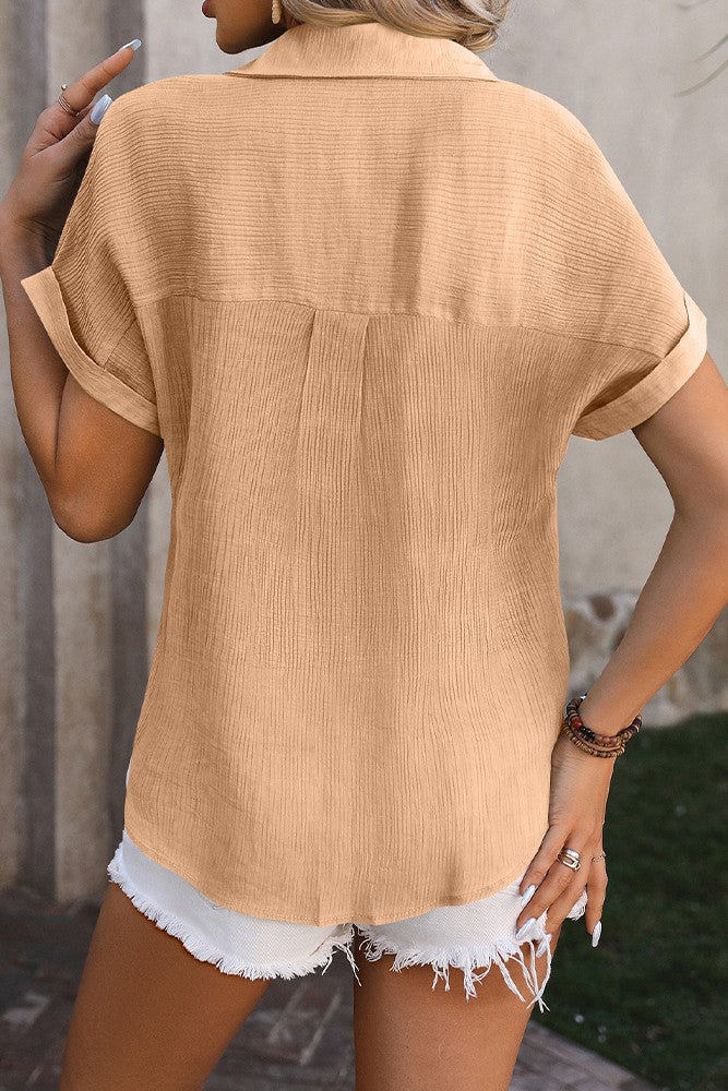 Khaki Button Up Shirt