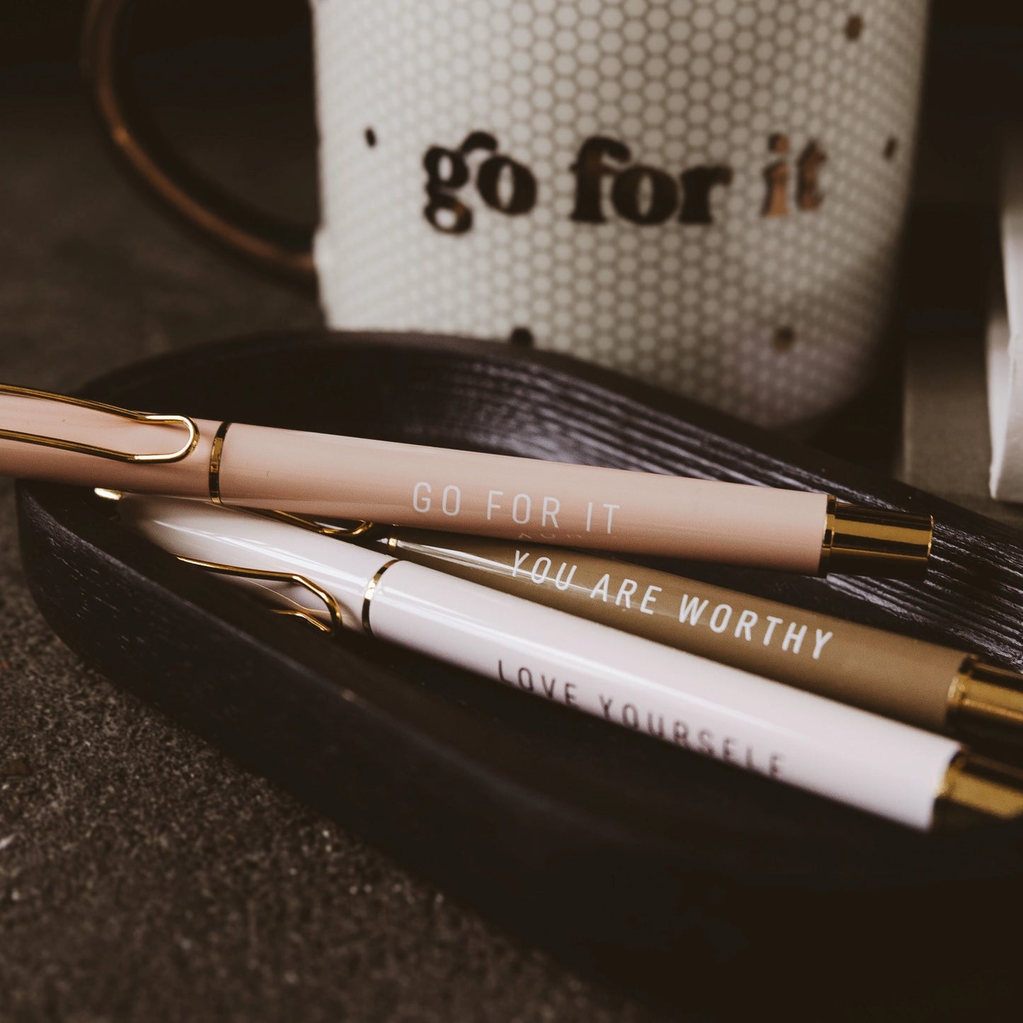 Go For It Metal Pen Set