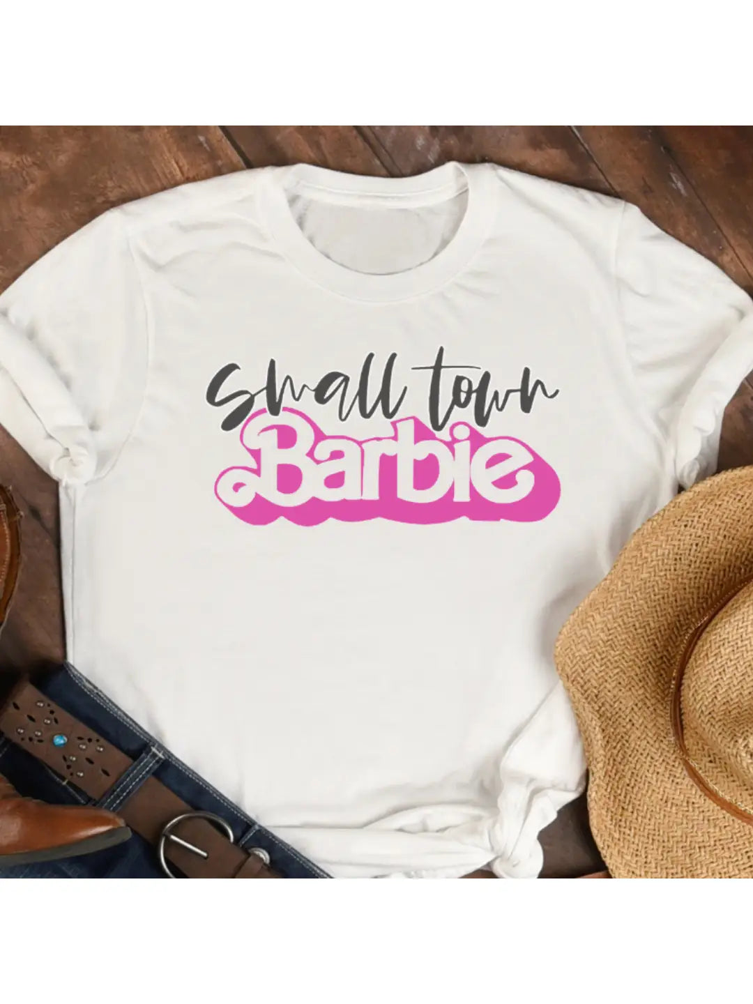 Small Town Barbie Graphic Tee