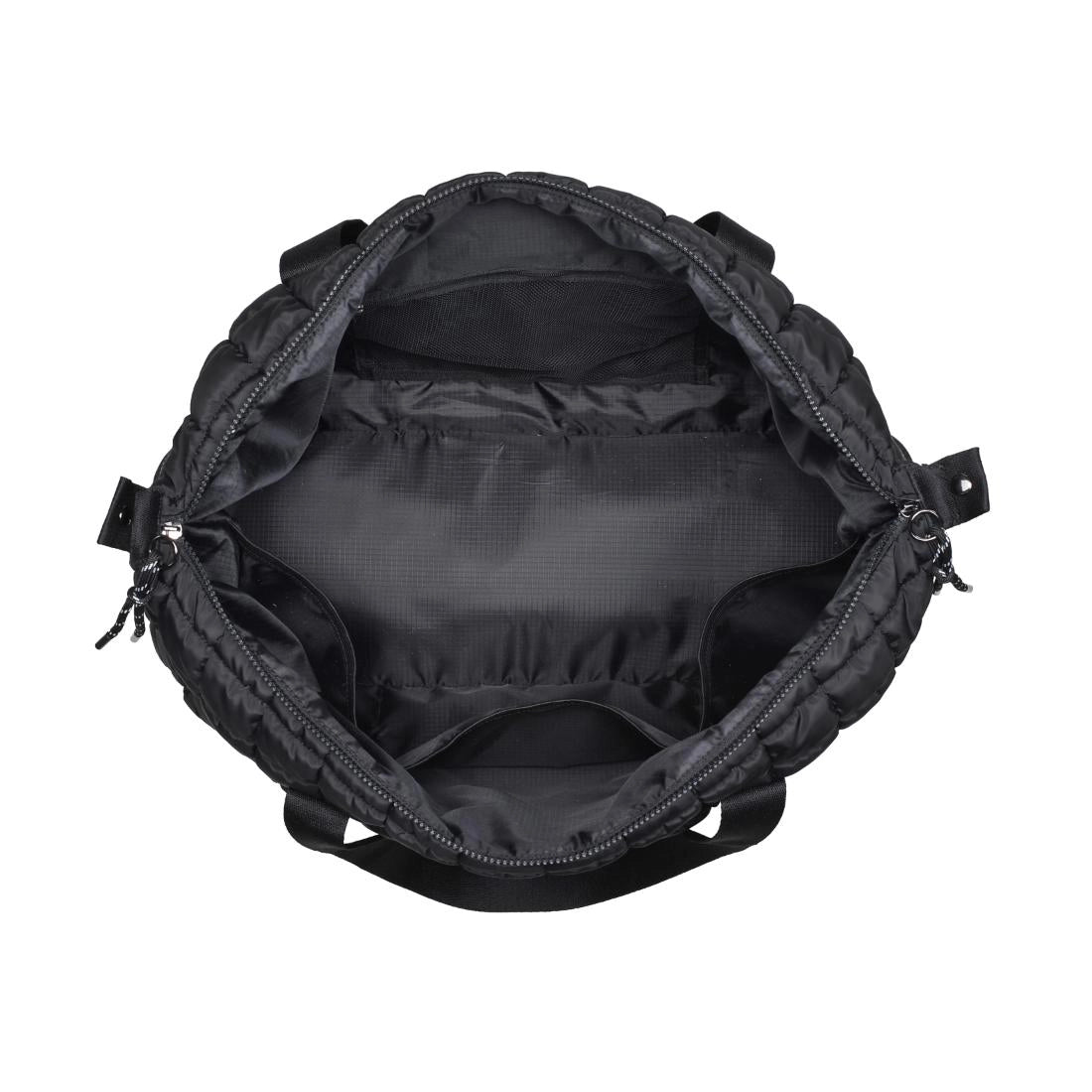 Globetrotter Quilted Nylon Puffer Weekender Bag