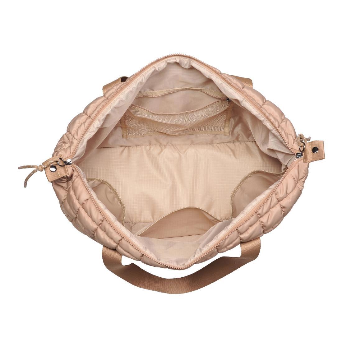 Globetrotter Quilted Nylon Puffer Weekender Bag