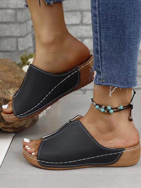 Zara Wedge Sandal