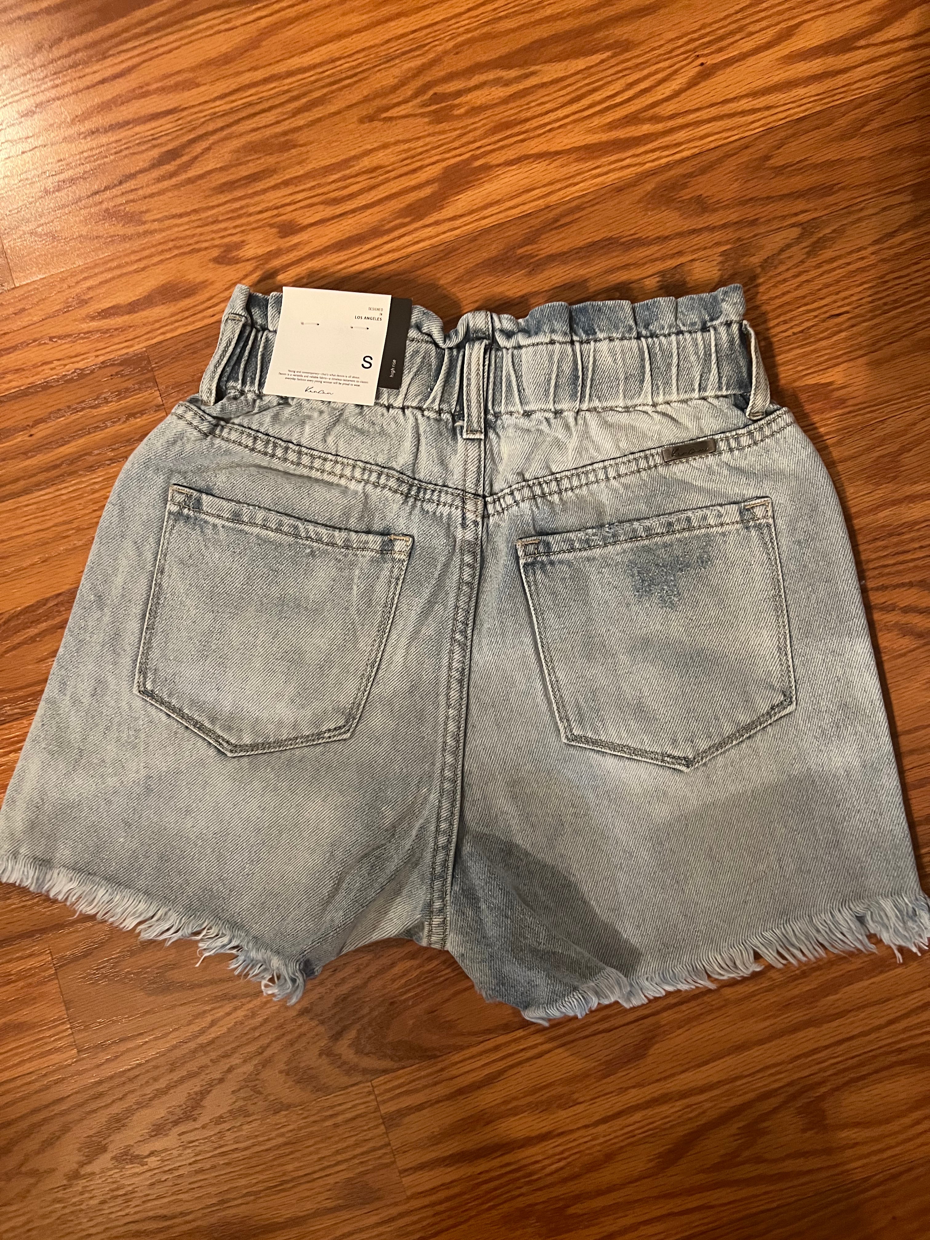 Willow High Rise Paper Bag Short