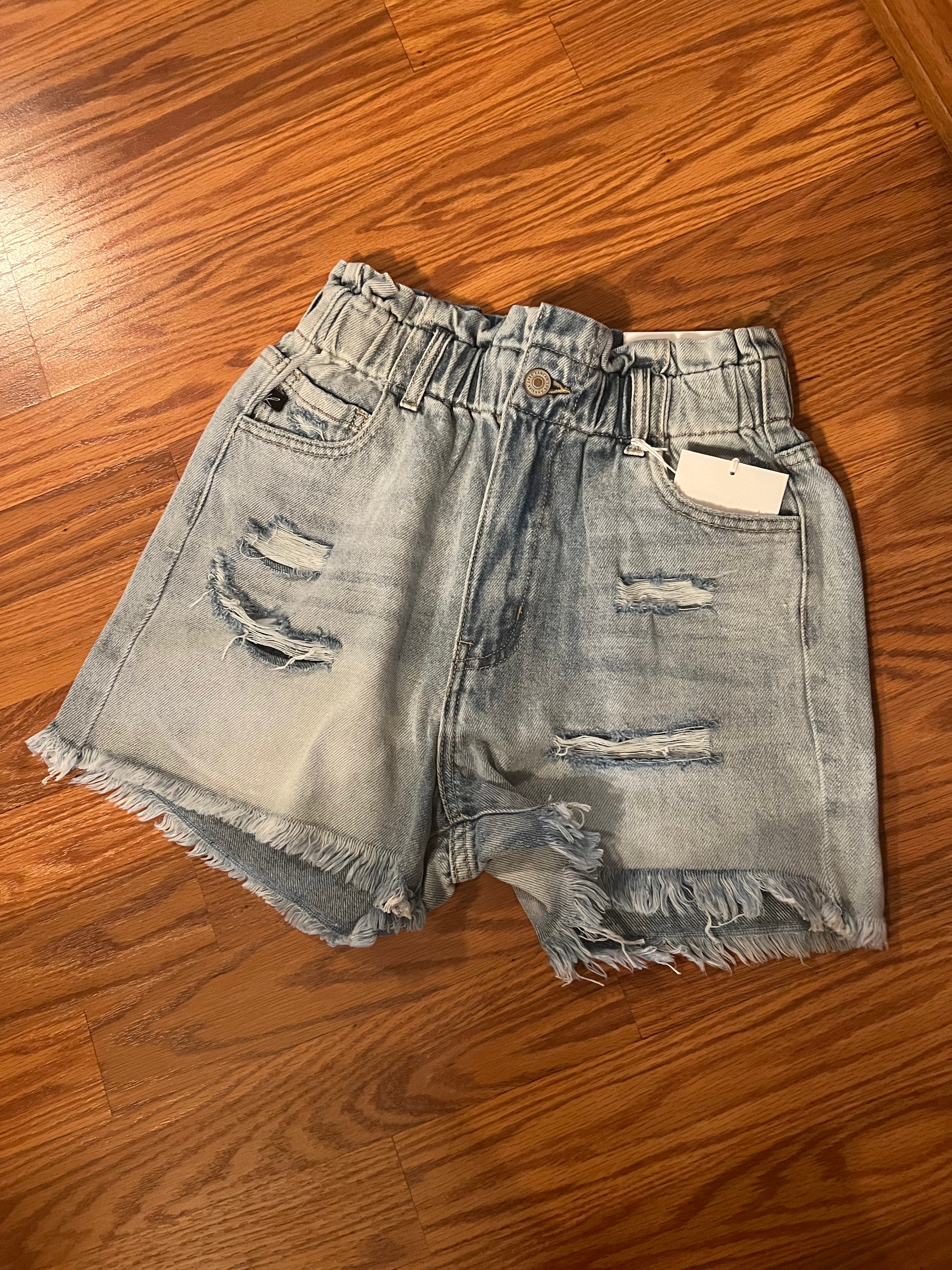 Willow High Rise Paper Bag Short